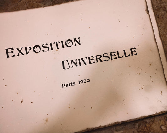 Original book from the 1900 Paris Universal Exposition – E. Le Deley