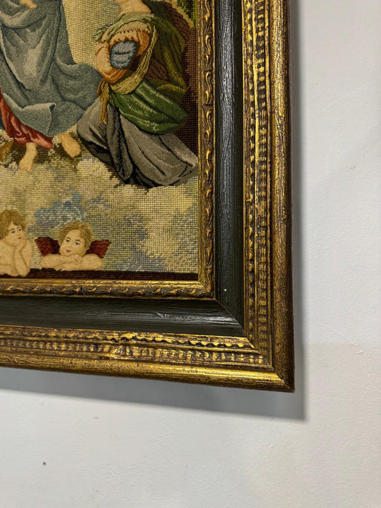 Tapeçaria Clássica – A Madona Sistina de Rafael Sanzio