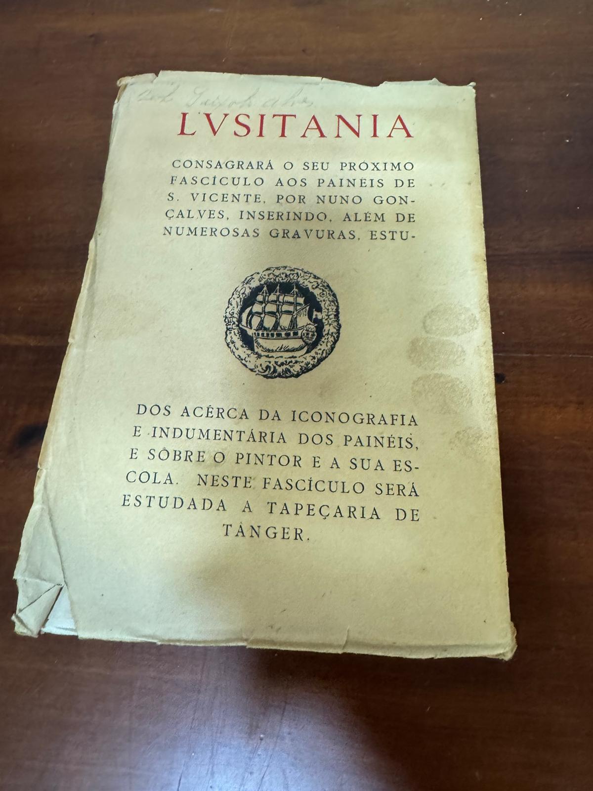 Lusitania - Painéis de São Vicente e Tapeçaria de Tânger - Revista Histórica Rara Arte Portuguesa