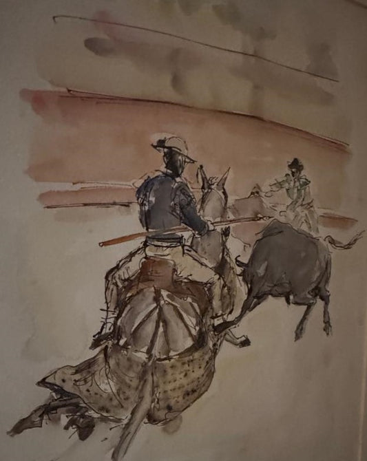 António Martin Maqueda - Aguarela Tauromaquia