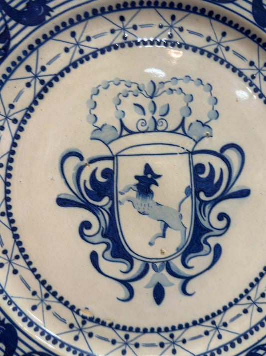 Prato Heráldico - Fábrica do Cavaco | Século XIX