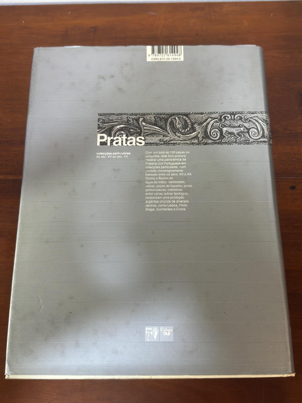 Livro Pratas Portuguesas - D. Gonçalo de Vasconcelos e Sousa | Civilização Editora