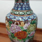Par de Vasos Cloisonné
