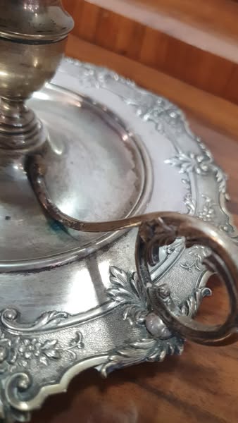 Palmatória em Prata Portuguesa