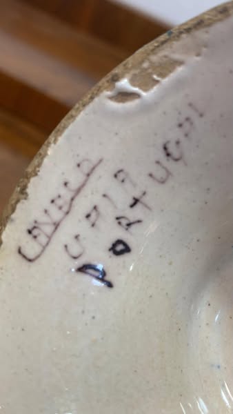 Cesto em Faiança do Cavaco