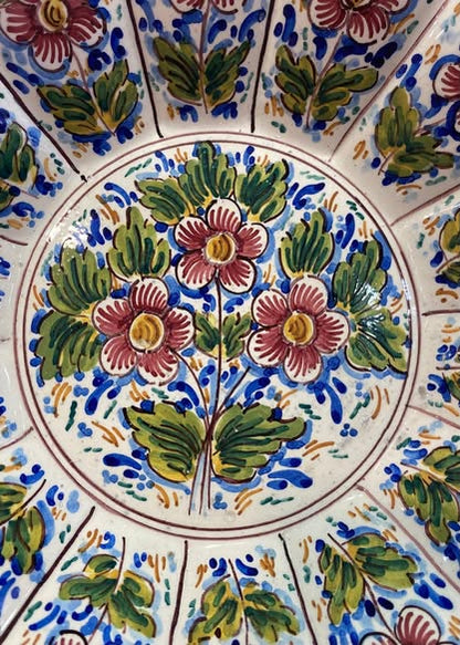 Prato em Faiança · Soares dos Reis · Gaia (1971)