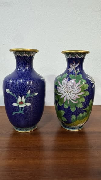 Cloisonné Vases – Oriental Decorative Art