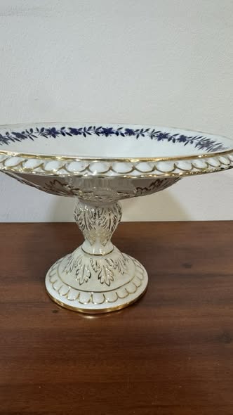 Taça de Pedestal Artibus – Cerâmica Decorativa Portuguesa