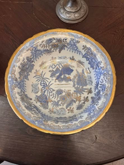 Ceramic Vase and Basin Set – Vintage English Style