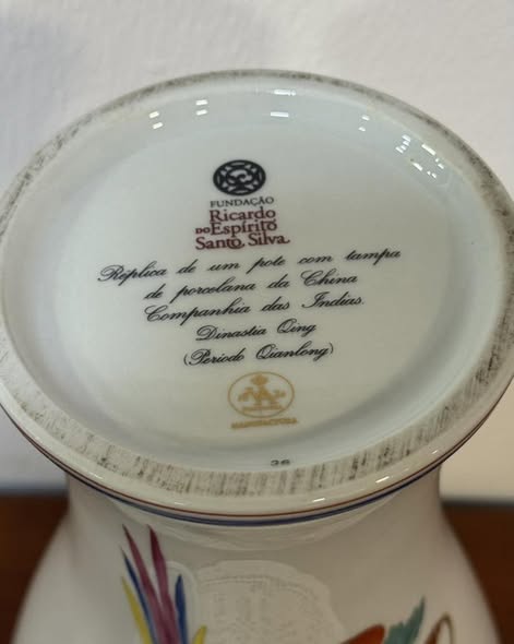 Vista Alegre Porcelain Vase