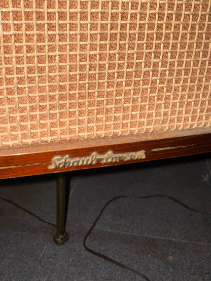 Consola de Rádio e Gira-Discos Schaub Lorenz com Colunas – Estilo Mid-Century Modern (Anos 50/60)