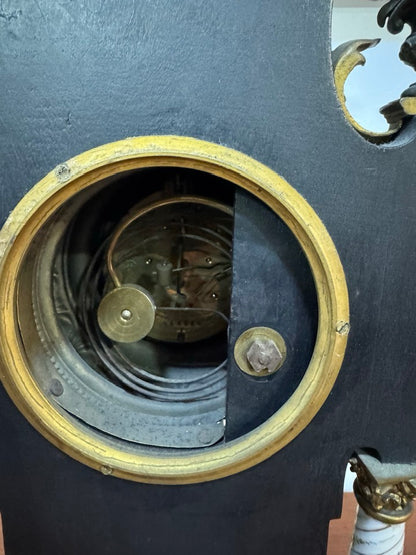 Relógio de Lareira Antigo Francês – Estilo Napoleão III – Século XIX