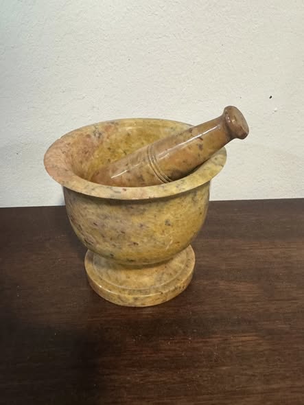 Almofariz em Pedra com Pilão