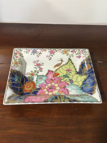 Travessa Decorativa Vista Alegre Mottahedeh - Porcelana Portuguesa