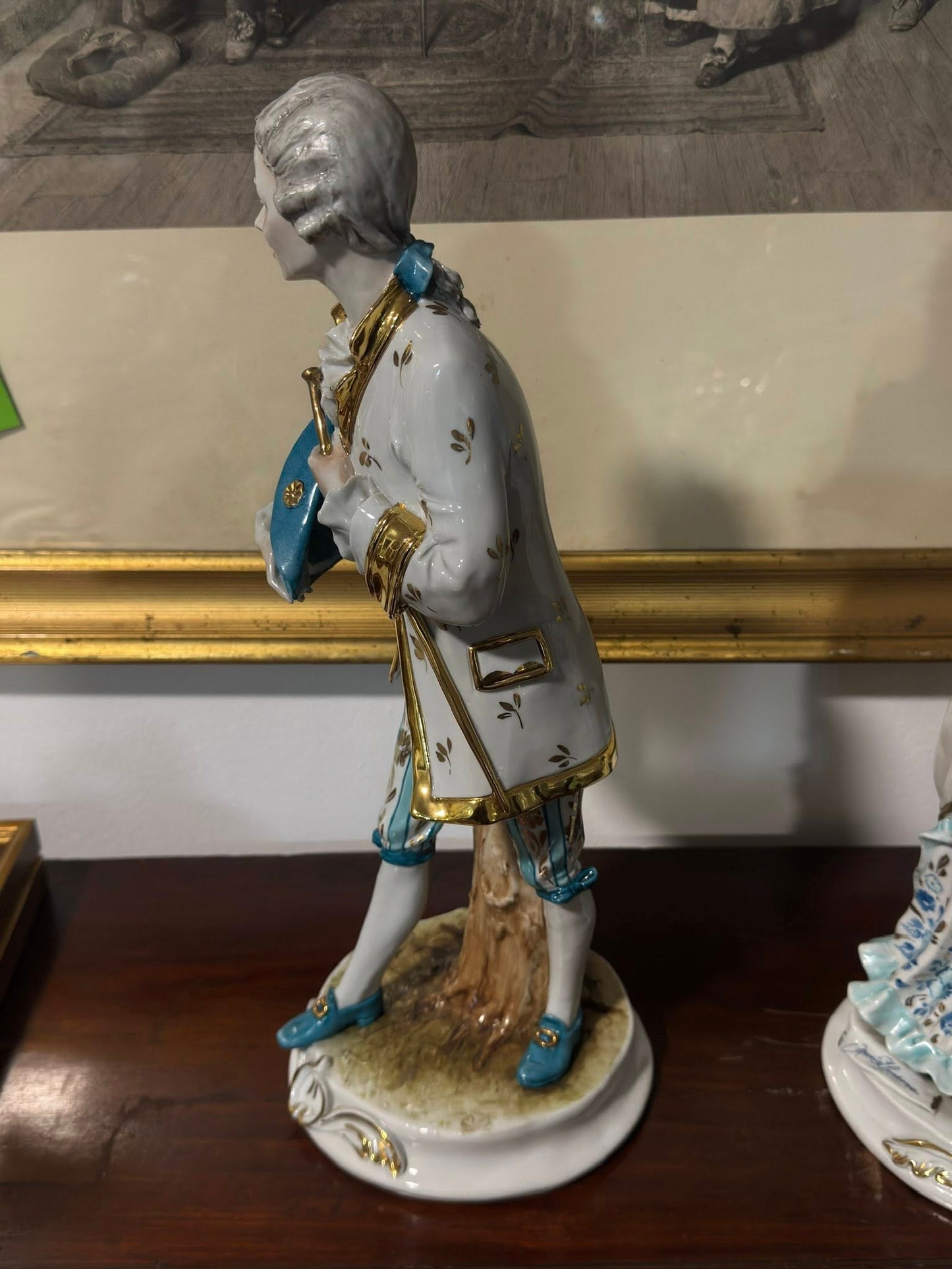 Par de Figuras Capodimonte - Casal Galante