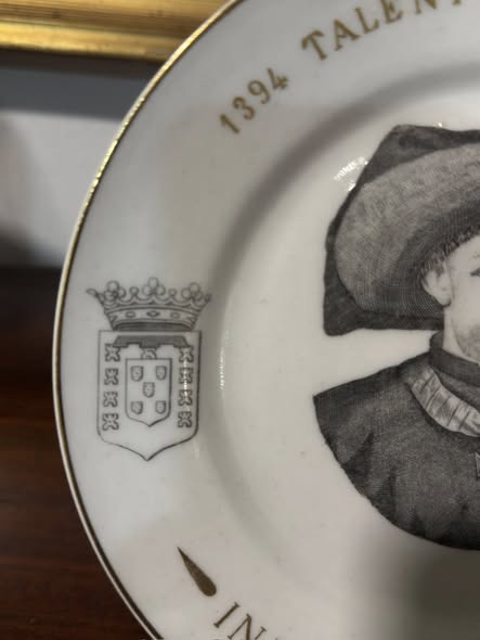 Prato Comemorativo Infante D. Henrique - Vista Alegre 1894