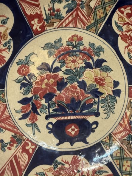 Prato Imari Monumental 52cm - Período Meiji