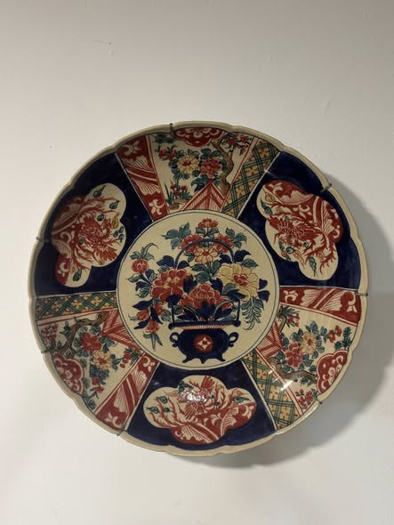 Prato Imari Monumental 52cm - Período Meiji