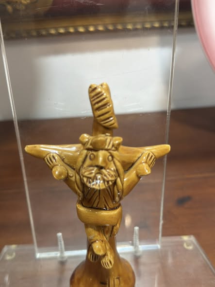 Cristo em Barro Vidrado — Arte Popular de Barcelos, Família Ramalho