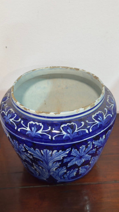Pote / Floreira Vintage em Faiãnça — Fábrica Soares dos Reis, Gaia
