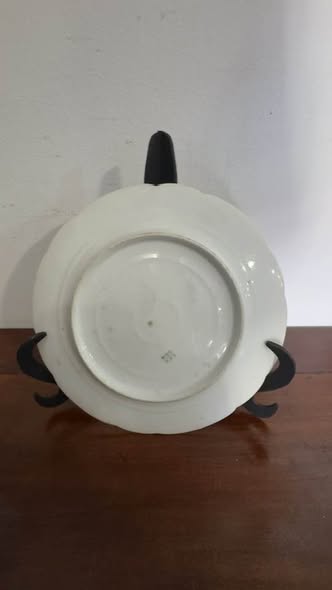 Prato Decorativo em Porcelana de Limoges — CFH/GDM Charles Field Haviland — Circa 1882–1890