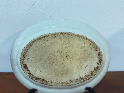 Prato Canton Medalhões Florais - Porcelana Chinesa Século XIX