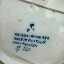 Antigo Prato Rendado em Faiança de Alcobaça – Pedro & Lima (Valado, Séc. XX)