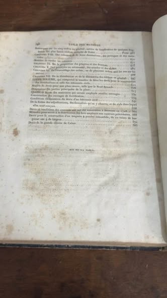 Raro Livro "La Science des Ingénieurs" (Edição 1830) – Bélidor & Navier (Firmin Didot)