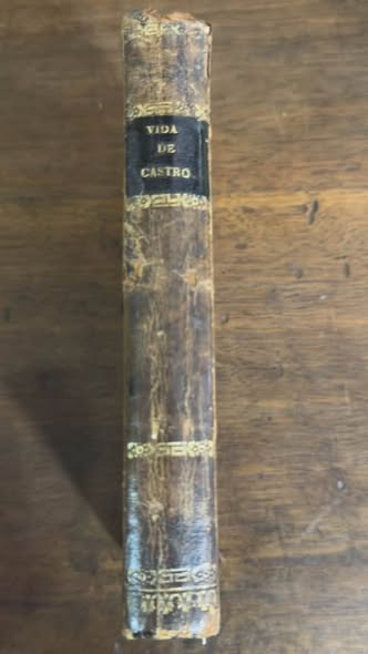 Livro Raro "Vida de D. João de Castro" – Jacinto Freire de Andrade (Edição Antiga)