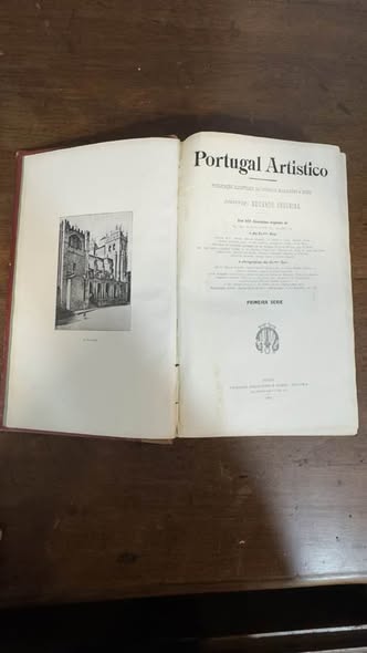 Livro "Portugal Artistico" (Primeira Série - Edição Original 1905) – Eduardo Sequeira