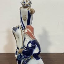 Figura Sargadelos – Apóstolo Santiago a Cavalo 22 cm