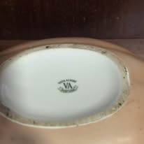 Caixa Decorativa Abóbora em Porcelana Vista Alegre – Anos 80