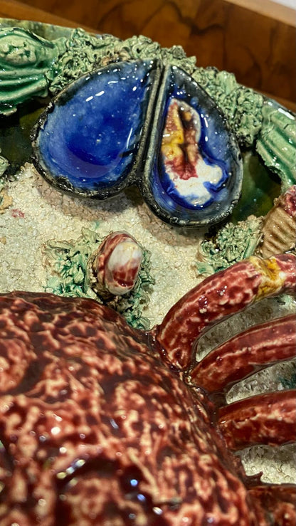 Prato Escultórico em Faiança – Caldas da Rainha