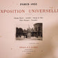 Livro original da Exposição Universal de Paris 1900 – E. Le Deley