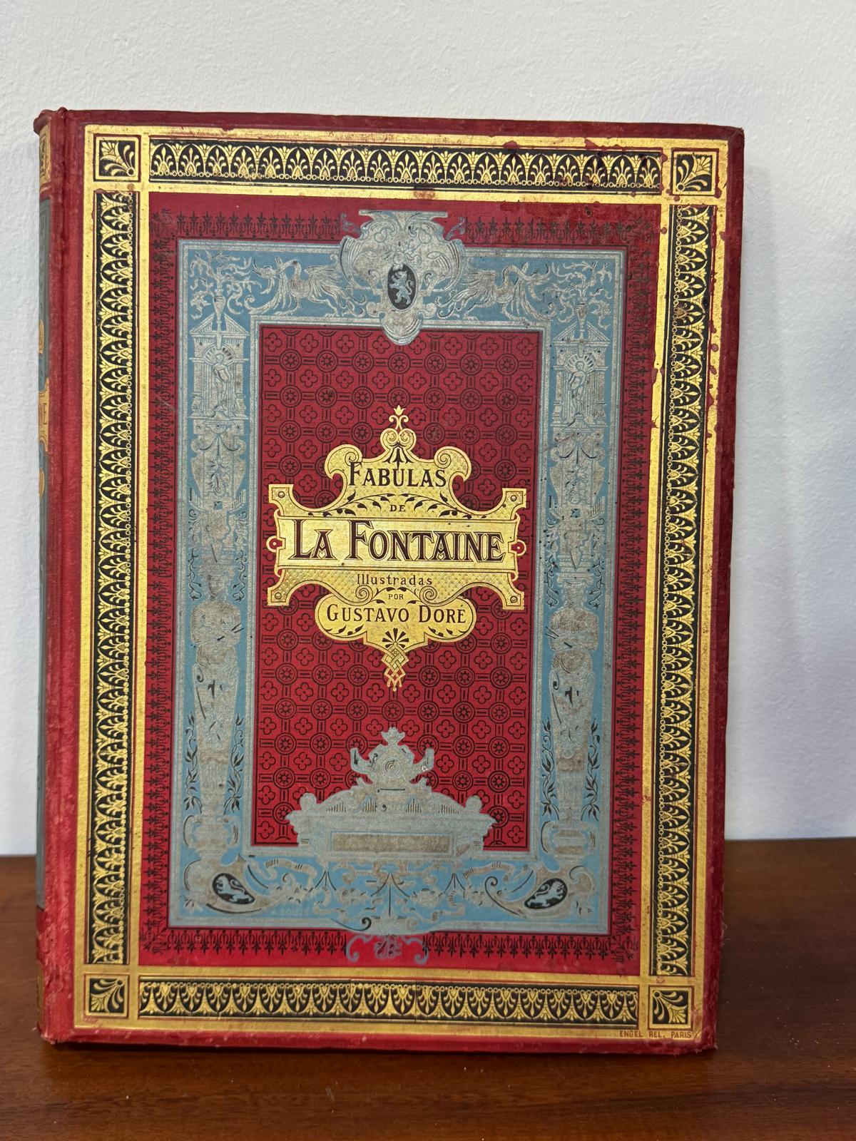 Fábulas de La Fontaine - Ilustradas por Gustavo Doré - Edição Antiga