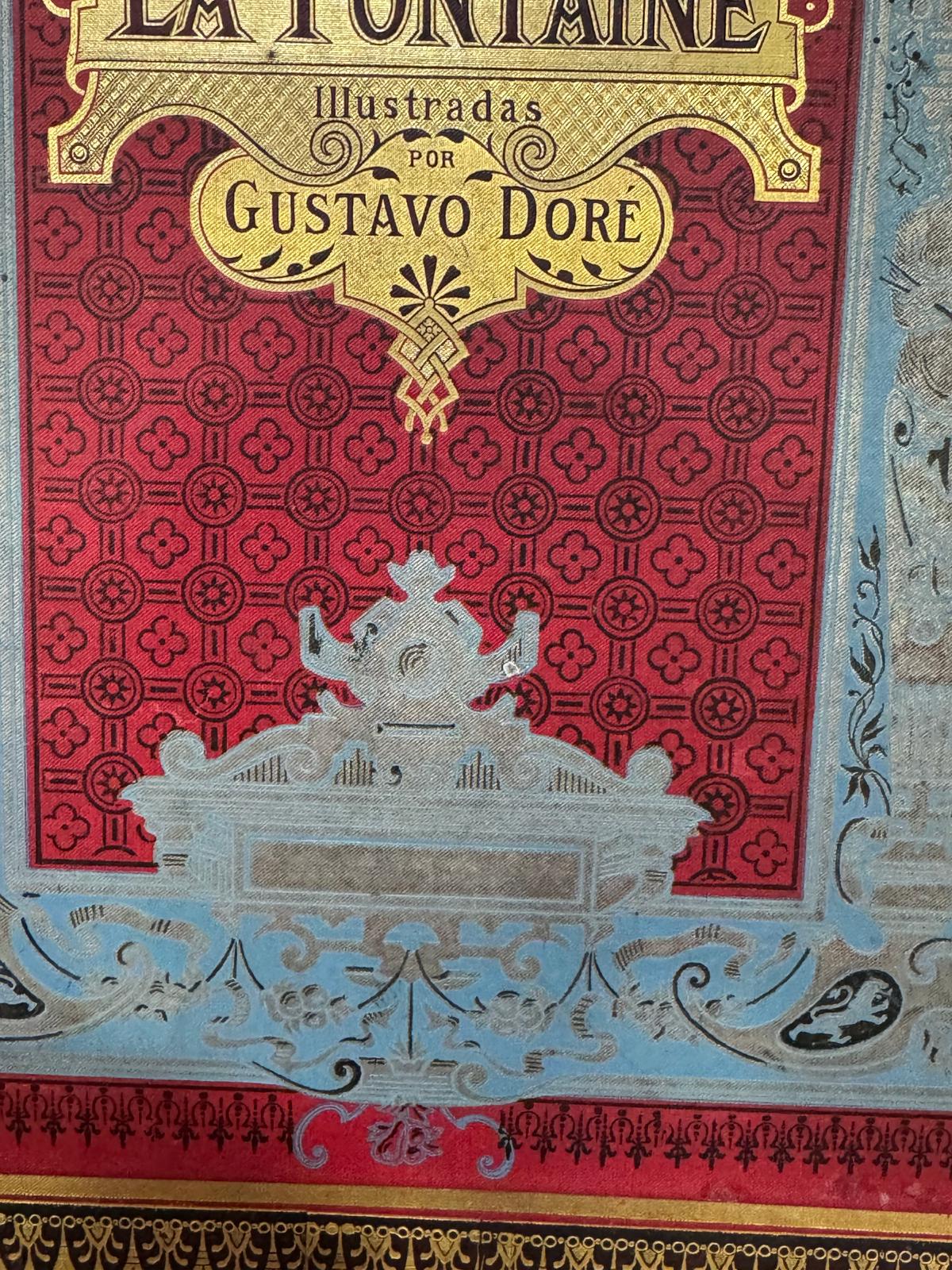 Fábulas de La Fontaine - Ilustradas por Gustavo Doré - Edição Antiga