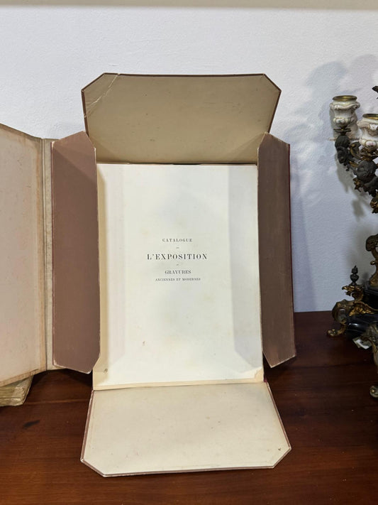 Exposition de Gravure 1881 - Catálogo Histórico Cercle de la Librairie - Julho 1881