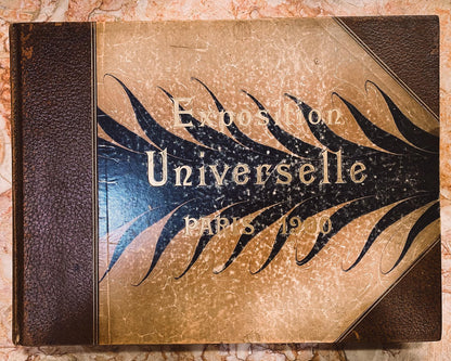 Livro original da Exposição Universal de Paris 1900 – E. Le Deley