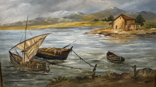 Original painting signed by C. Teixeira