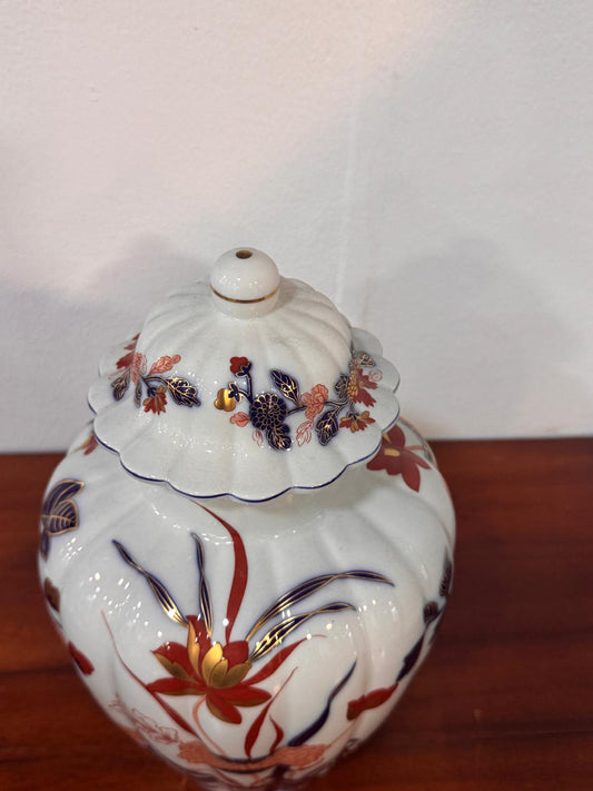 Jarra de Porcelana Vista Alegre com Tampa – Estilo Imari | Edição VA 1824