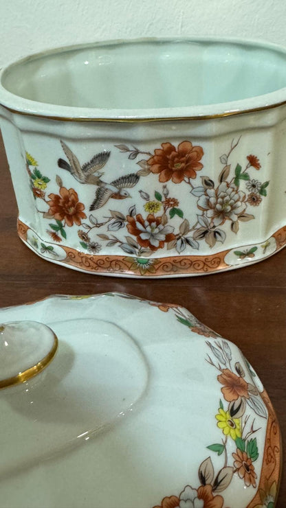 Vista Alegre Porcelain Box – Magnolia Collection, Diogo Model (with original box)