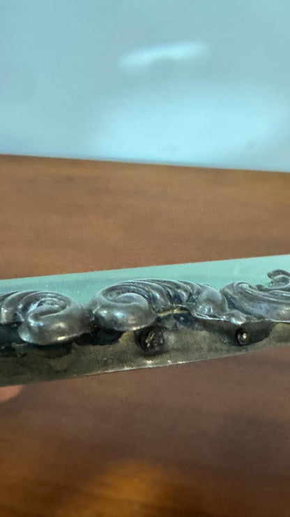 Espelho de Toucador Antigo em Prata Portuguesa