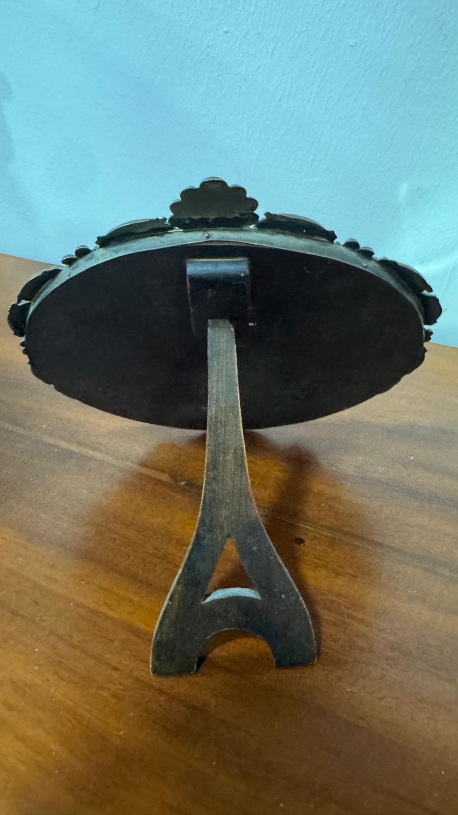 Espelho de Toucador Antigo em Prata Portuguesa