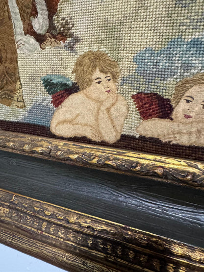 Tapeçaria Clássica – A Madona Sistina de Rafael Sanzio