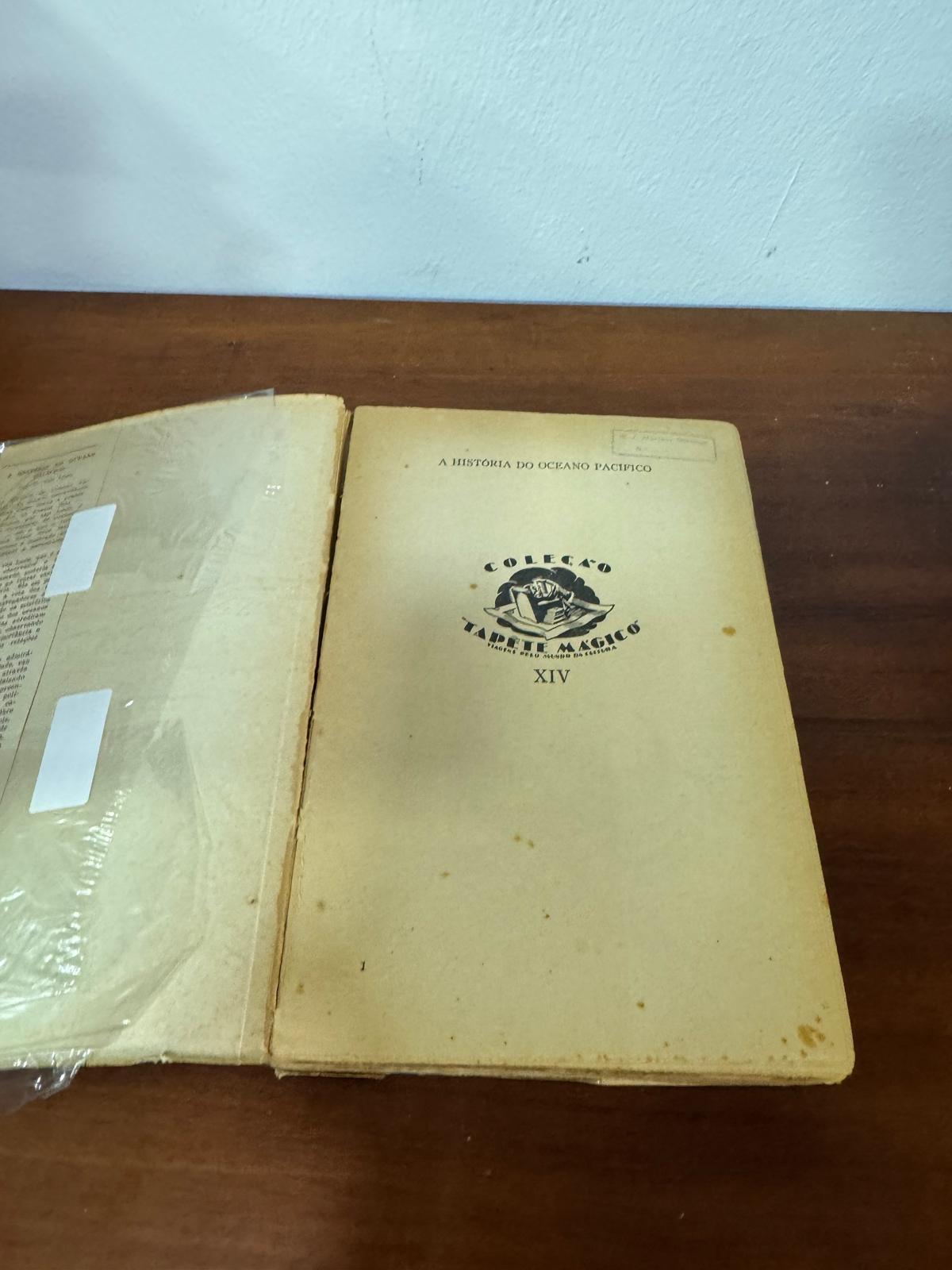 A História do Oceano Pacífico - H. Van Loon - Livraria do Globo Porto - Livro Vintage