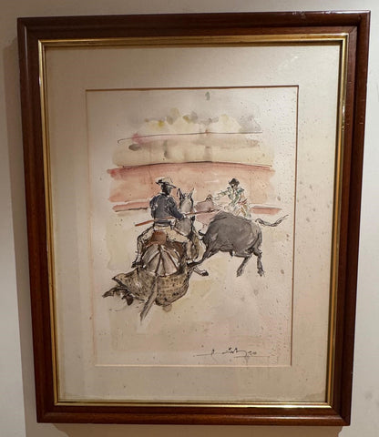 António Martin Maqueda - Aguarela Tauromaquia