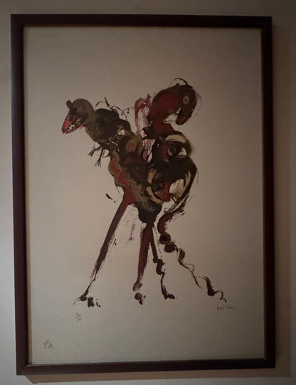 Miguel Barbosa - Serigrafia "Dinossauros" 26/200