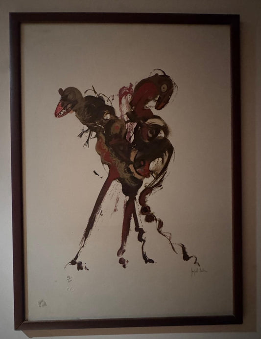 Miguel Barbosa - Serigrafia "Dinossauros" 26/200