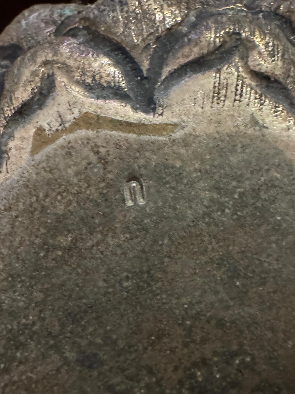 Balde de Gelo Ananás em Metal Prateado - Design Tropical Vintage