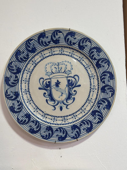 Prato Heráldico - Fábrica do Cavaco | Século XIX
